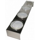 mono Tisch-quartett 10434, 4er Schalen-Set, 1,5 Liter