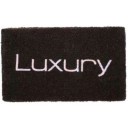 Gift Company Fussmatte LUXURY 40048, Kokos schwarz 74 x 44 cm