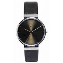 Jacob Jensen Herrenuhr DIMENSION SERIES Nr. 843 32843, mit Lederband