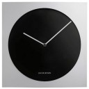 Jacob Jensen Wanduhr Nr. 318 32318, silber / schwarz