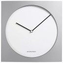 Jacob Jensen Wanduhr Nr. 319 32319, silber / wei�