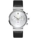 Jacob Jensen Herrenuhr CHRONO SERIES Nr. 606 32606, grau, mit Kautschukband Jacob Jensen Herrenuhr CHRONO SERIES Nr. 606 32606, grau, mit Kautschukband
