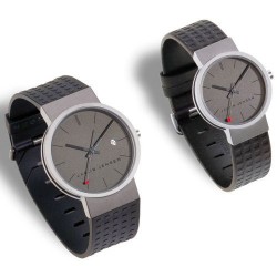 Jacob Jensen Damenuhr CLEAR SERIES Nr. 421 32421S, mit Kautschukband
