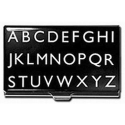 ACME Visitenkartenetui ALPHABET CRD01 - Rod Dyer