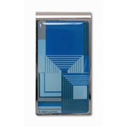 ACME Money Clip BILTMORE BLUE ZW49MC - F.L. Wright ACME Money Clip BILTMORE BLUE ZW49MC - F.L. Wright
